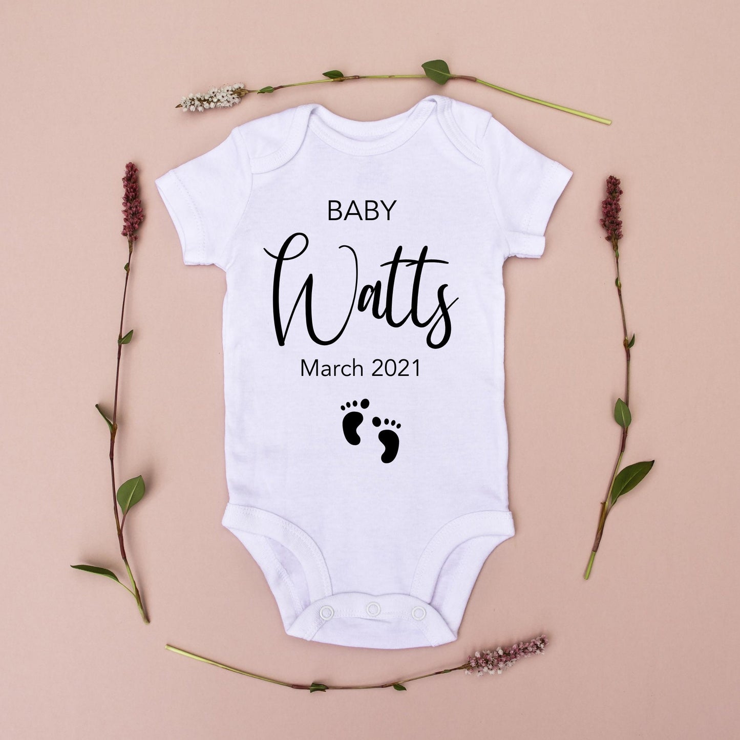 Personalised Baby Announcement
