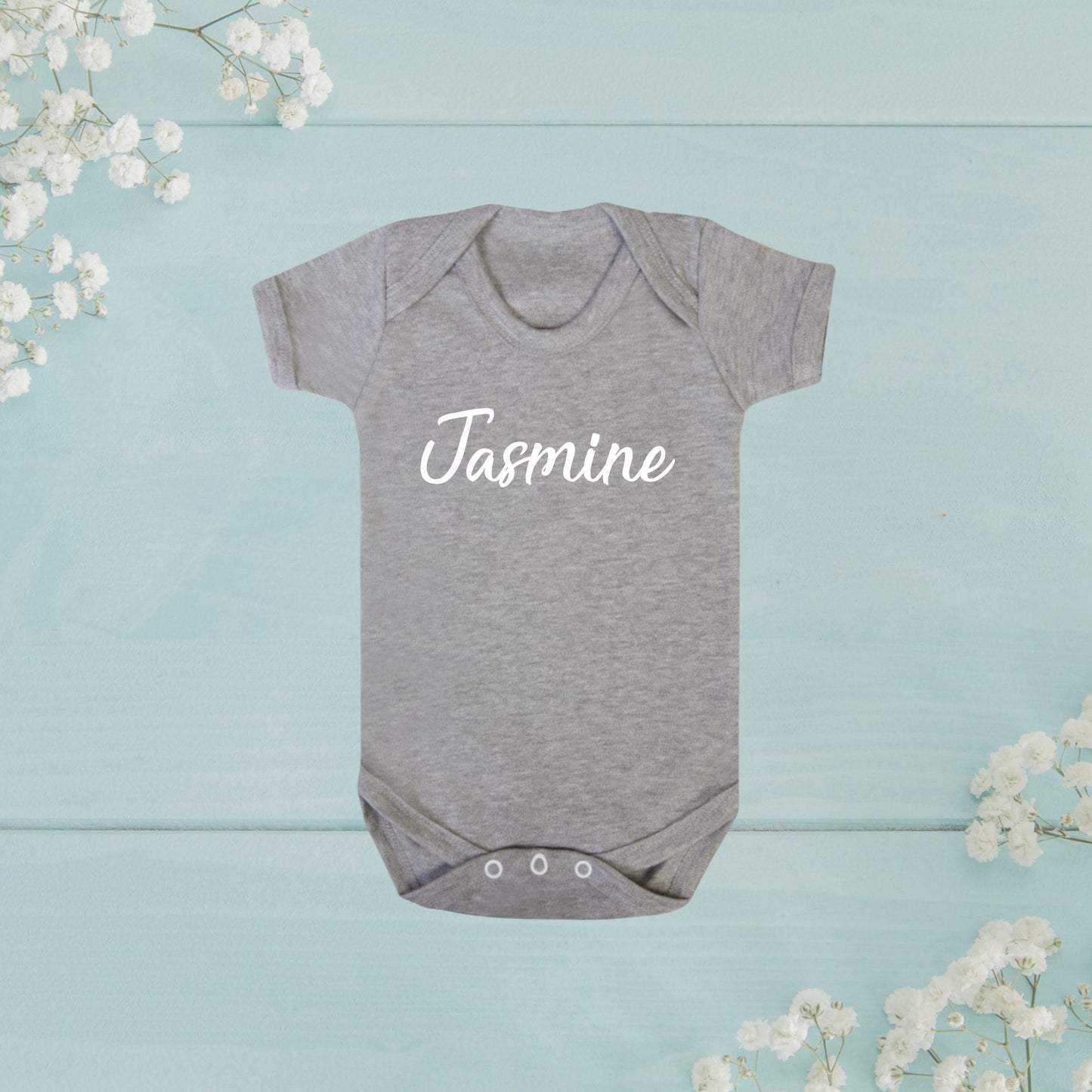 Personalised Baby vest and Babygrow