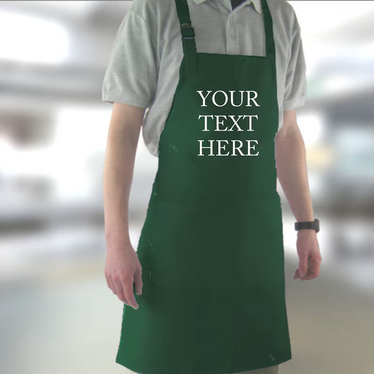 Printed Personalised Apron with pockets