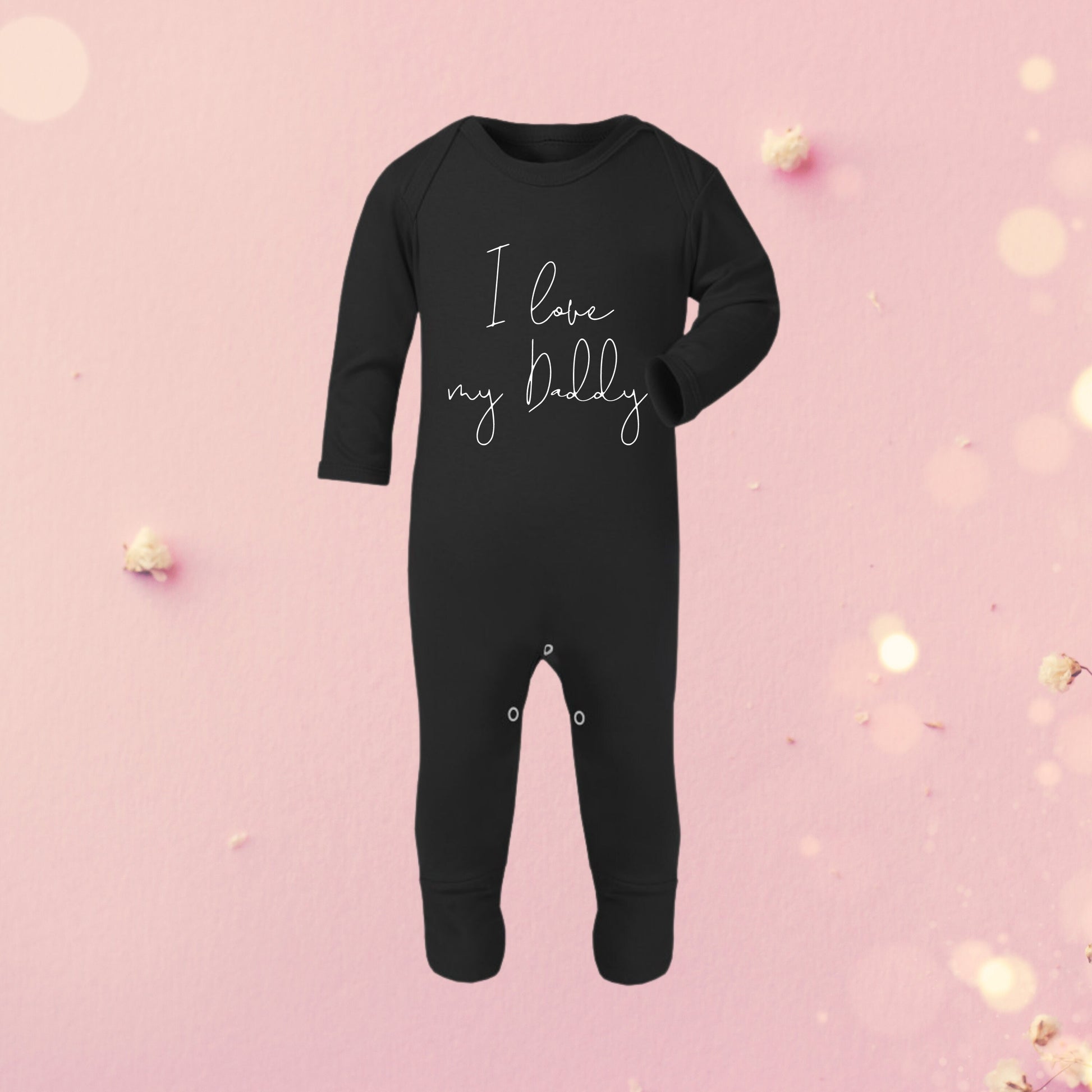 I love my Daddy baby bodysuit | baby gift | baby baby grow | baby body suit | pe