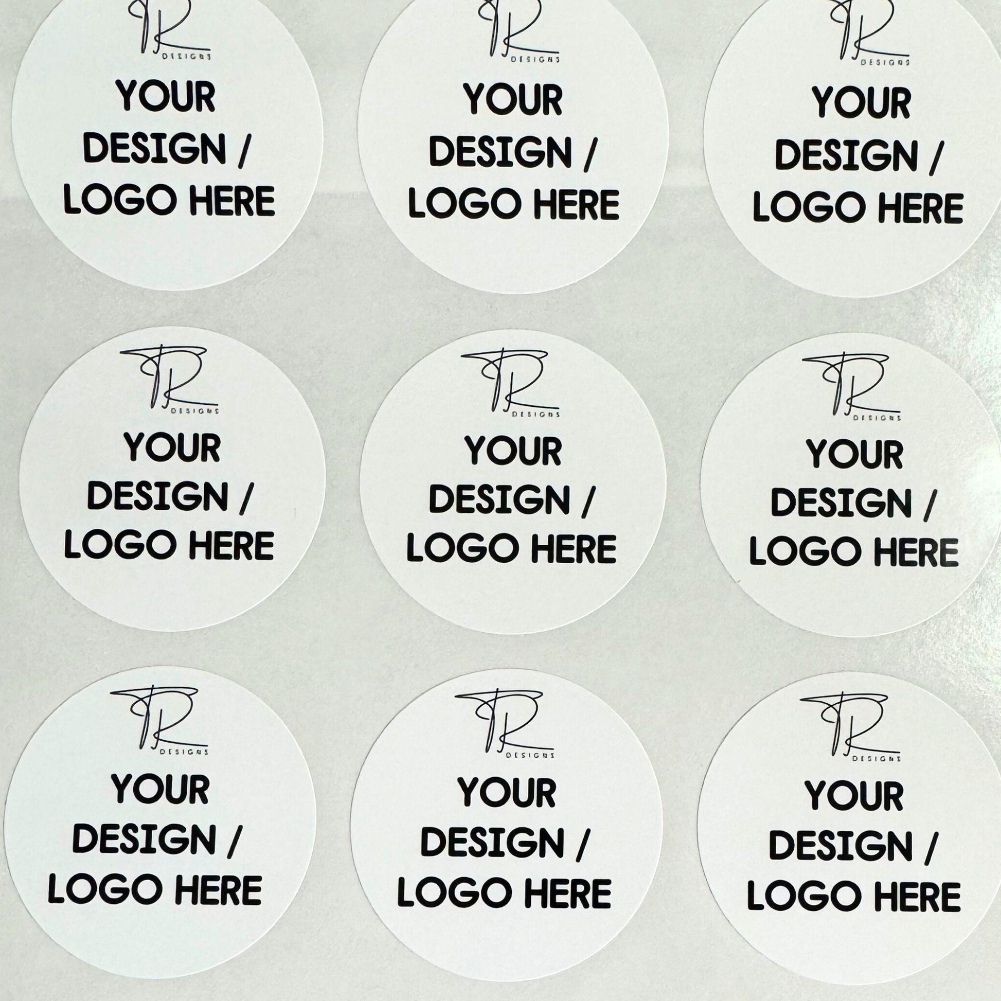 Stickers | Glossy or Matte Stickers | personalised stickers |  Business labels |