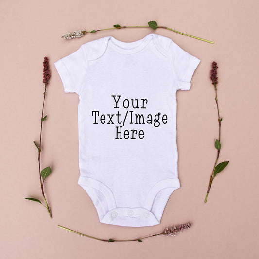 Personalised Baby vest and Babygrow