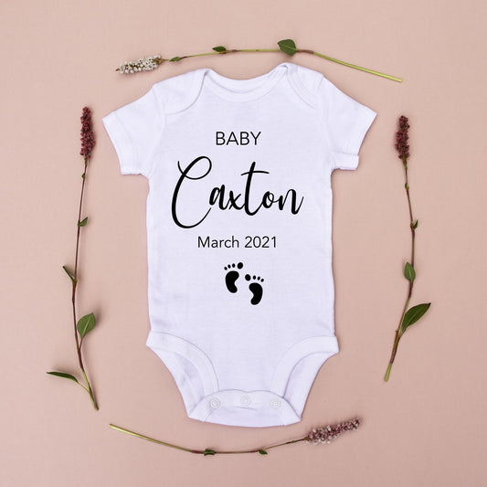 Personalised Baby Announcement