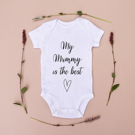 My Mummy is the best Babygrow and Vest