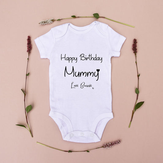 I love my Mummy vest and babygrow