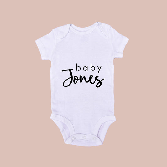 Personalised Baby Vest